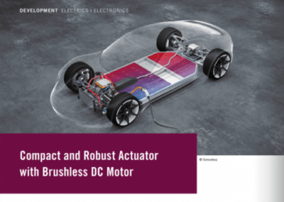Compact and Robust Actuator with Brushless DC Motor